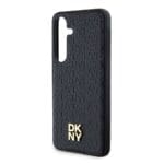 DKNY PU Leather Repeat Pattern Stack Logo MagSafe Black Samsung Galaxy S24 Tok