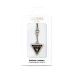 Guess Függő Strass Triangle Metal Logo