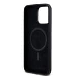 Karl Lagerfeld Liquid Silicone Karl and Choupette MagSafe Black iPhone 15 Pro Max Tok