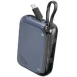 4smarts Powerbank Pocket 10000mAh 30W with Cable USB-C 15cm Space Blue 540698
