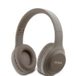 Guess Classic Silver Logo Bluetooth Stereo Headphone Brown