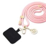 Guess Crossbody Szíj Cord 4G Charm Gold/Pink