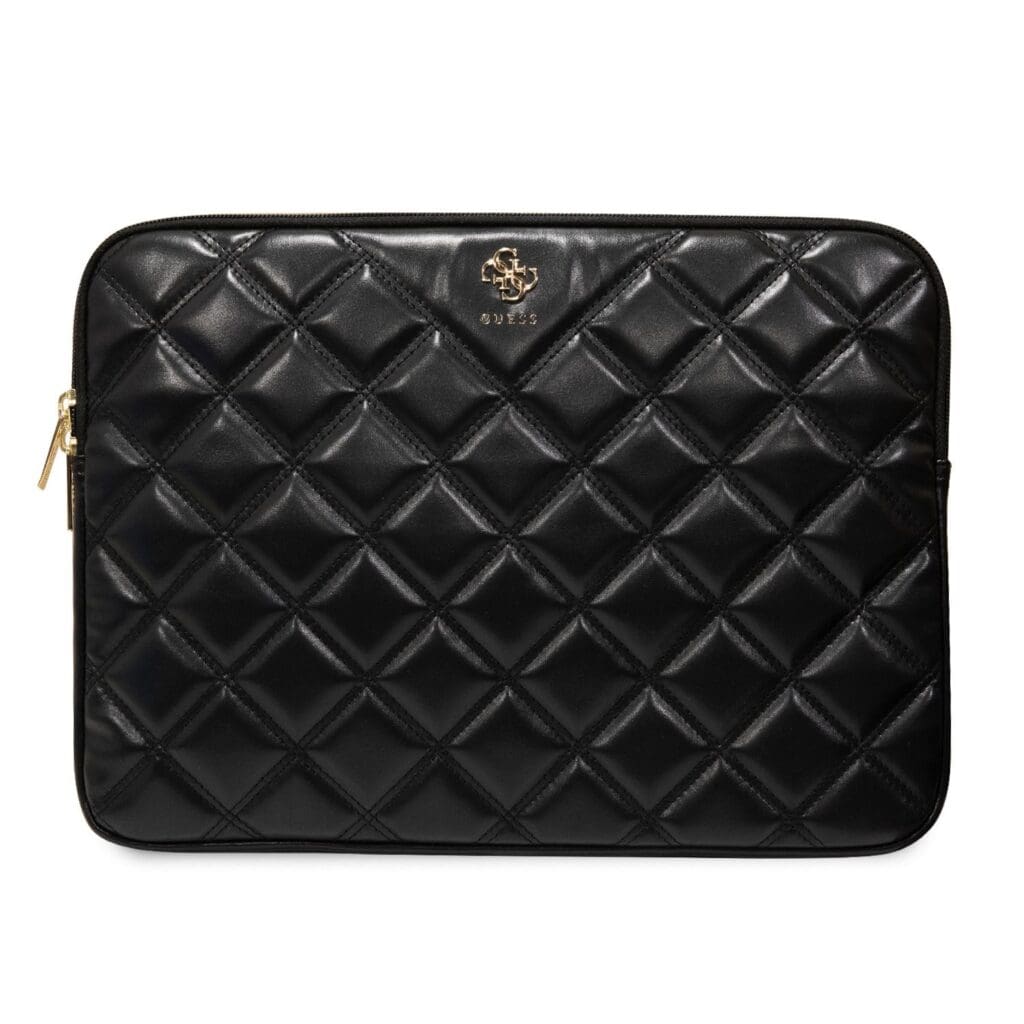 Guess PU Quilted 4G Metal Logo Sleeve Notebook 13/14" Black Tok