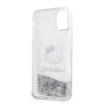 Hello Kitty Liquid Glitter Electroplating Head Logo Transparent iPhone 11 Tok