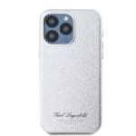 Karl Lagerfeld Grained PU Hotel RSG Grey iPhone 15 Pro Max Tok