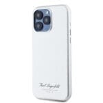 Karl Lagerfeld Grained PU Hotel RSG Grey iPhone 15 Pro Max Tok