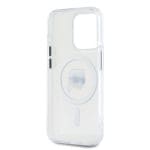 Karl Lagerfeld IML Karl Head Metal Frame MagSafe Transparent iPhone 15 Pro Max Tok