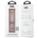 Karl Lagerfeld Karl and Choupette Head NFT Band Apple Watch SE/11/10/9/8/7/6/5/4/3/Ultra 1/2/3 (44/45/46/49mm) Pink