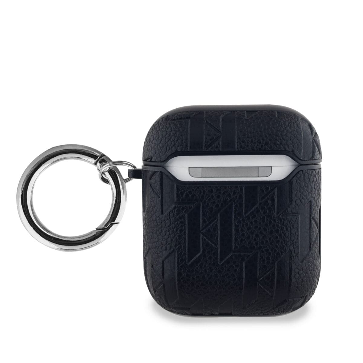 Karl Lagerfeld PU Embossed Choupette Head Black AirPods 1/2 Tok