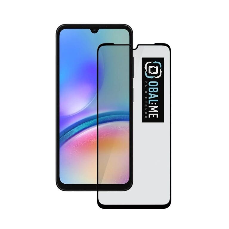 OBAL:ME 5D Tempered Glass Black Samsung Galaxy A05s