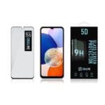OBAL:ME 5D Tempered Glass Black Samsung Galaxy A14 5G