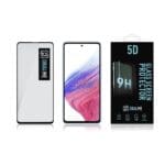 OBAL:ME 5D Tempered Glass Black Samsung Galaxy A53 5G/A52