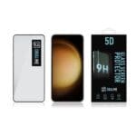 OBAL:ME 5D Tempered Glass Black Samsung Galaxy S23