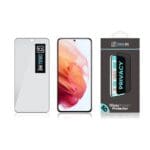 OBAL:ME Privacy 5D Tempered Glass Black Samsung Galaxy S21