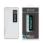 OBAL:ME Privacy 5D Tempered Glass Black Samsung Galaxy S23