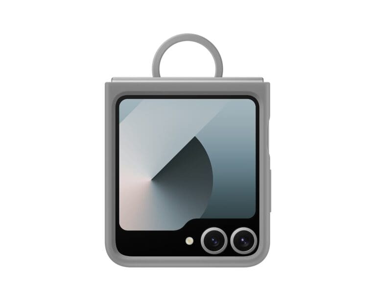 Samsung EF-PF741TJE Silicone Cover with Ring Gray Samsung Galaxy Z Flip 6 Tok