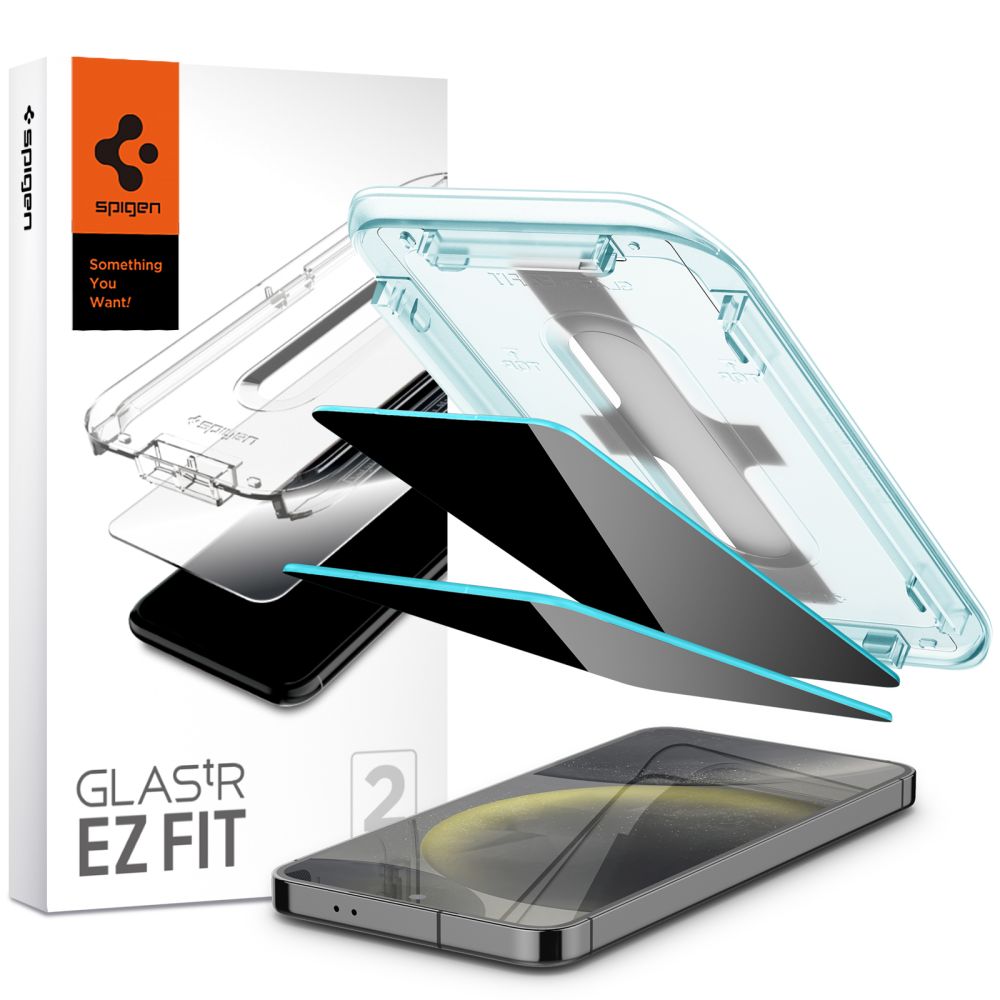 Spigen Glas.tr ”ez Fit” 2-pack Privacy Samsung Galaxy S24