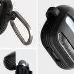 Spigen Rugged Armor Matte Black Samsung Galaxy Buds 3/3 Pro Tok