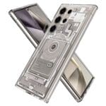 Spigen Ultra Hybrid Zero One Natural Titanium Samsung Galaxy S24 Ultra Tok