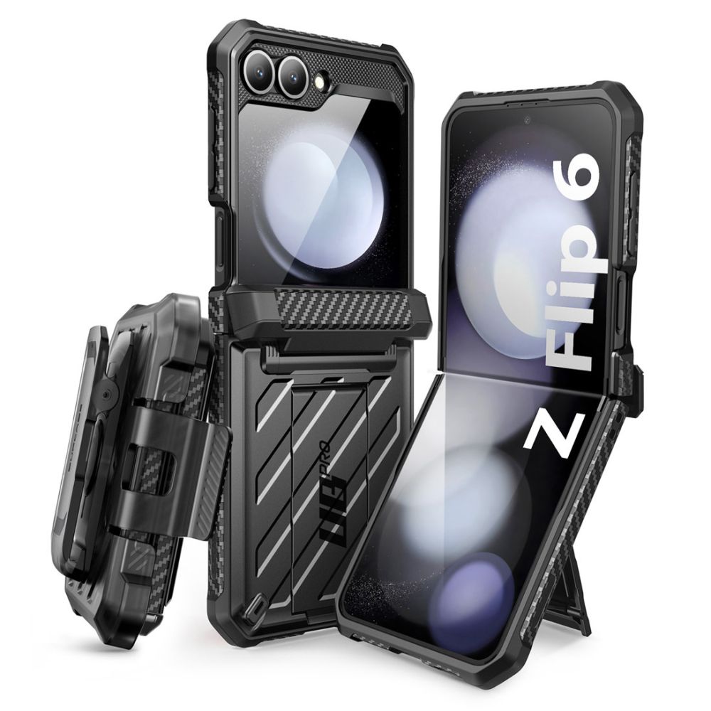 Supcase Unicorn Beetle Pro Black Samsung Galaxy Z Flip 6 Tok
