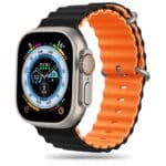 Tech-Protect IconBand Pro Apple Watch SE/11/10/9/8/7/6/5/4/3/Ultra 1/2/3 (44/45/46/49mm) Black/Orange