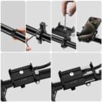 Tech-Protect V4 Universal Bike Mount Black