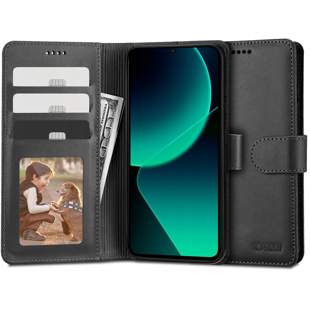 Tech-Protect Wallet Xiaomi Black Xiaomi 13T/13T Pro