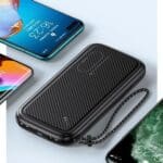 Usams Powerbank PB56 10000mAh 2xUSB / USB-C / MicroUSB Fast Charge Dark Green 10KCD15003 (US-CD150)
