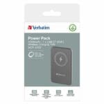 Verbatim Powerbank 15W 10000mAh Wireless Magnetic Grey 32249
