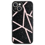 Black Glitter Pink Tok iPhone 12 Mini