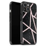 Black Glitter Pink Tok iPhone 12 Mini
