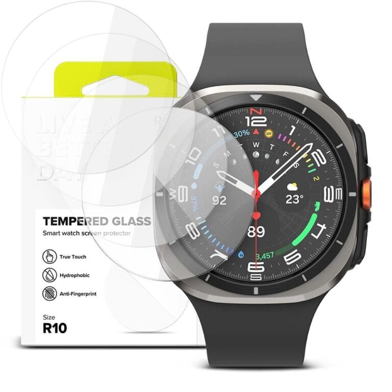 Ringke Tempered Glass 4-pack Galaxy Watch Ultra (47 mm) Clear