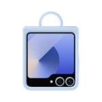 Samsung EF-PF741TLE Silicone Cover with Ring Blue Samsung Galaxy Z Flip 6 Tok