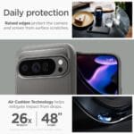 Spigen Rugged Armor Marble Grey Google Pixel 9 Pro XL Tok