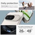 Spigen Ultra Hybrid Crystal Clear Google Pixel 9/9 Pro Tok