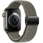 Tech-Protect Nylonmag Apple Watch SE/11/10/9/8/7/6/5/4/3/Ultra 1/2/3 (44/45/46/49mm) Olive Grey