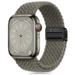 Tech-Protect Nylonmag Apple Watch SE/11/10/9/8/7/6/5/4/3/Ultra 1/2/3 (44/45/46/49mm) Olive Grey