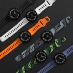 Tech-Protect Silicone Line Samsung Galaxy Watch 4 / 5 / 5 Pro / 6 / 7 / Fe Crayon Grey