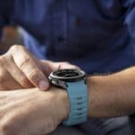 Tech-Protect Silicone Line Samsung Galaxy Watch 4 / 5 / 5 Pro / 6 / 7 / Fe Montego Blue