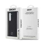 DKNY PU Leather Stack Logo MagSafe Black Samsung Galaxy Z Fold 6 Tok