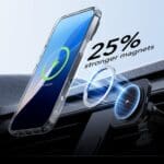 ESR Classic Hybrid Kickstand Halolock MagSafe & Tempered Glass Clear iPhone 16 Pro Max