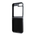 Guess PC/TPU Glitter Flakes Metal Logo Black Samsung Galaxy Z Flip 6 Tok