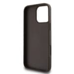 Guess PU 4G Metal Logo Brown iPhone 16 Pro Max Tok