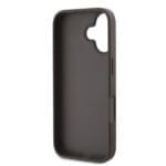 Guess PU 4G Metal Logo Brown iPhone 16 Tok
