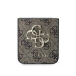 Guess PU 4G Metal Logo Brown Samsung Galaxy Z Flip 6 Tok