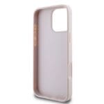 Guess PU 4G Metal Logo Pink iPhone 16 Pro Max Tok