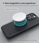 Nillkin Super Frosted PRO Magnetic Apple Black iPhone 16 Pro Tok