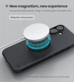 Nillkin Super Frosted PRO Magnetic Apple Black iPhone 16 Tok
