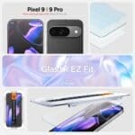 Spigen Glas.Tr ”Ez Fit” 2-Pack Clear Google Pixel 9/9 Pro