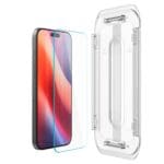 Spigen Glas.Tr ”Ez Fit” 2-Pack Clear iPhone 16 Pro Max
